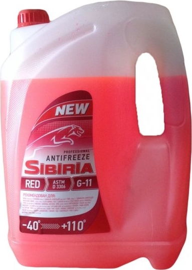 Антифриз Sibiria (красный) 10кг