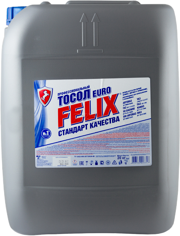 Тосол FELIX-35 EURO 20кг ЭКОНОМ