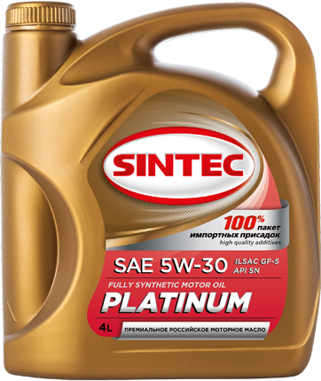 Sintec Платинум 7000 5W30 ILSAC GF-6 (синт) 4л