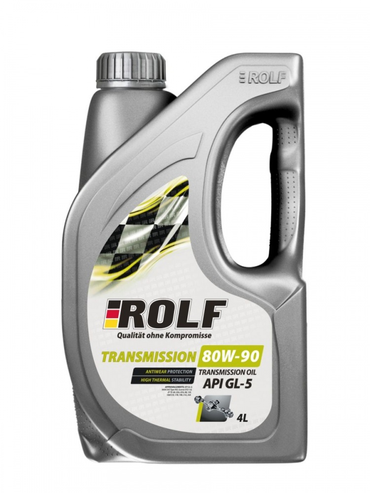 ROLF Transmission SAE 80W90 GL-5 4л (минер) (пластик)