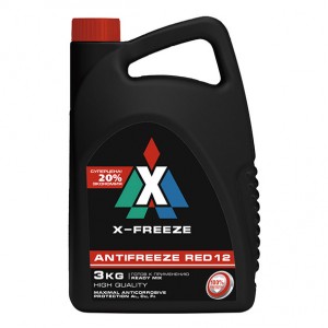 Антифриз X-Freeze Red (красный) 3кг Дзержинск