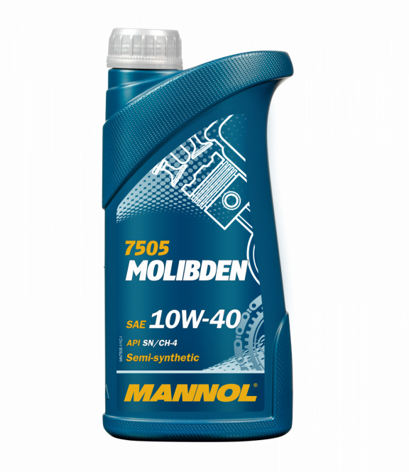 MANNOL MOLIBDEN 10w40 п/синт 1л