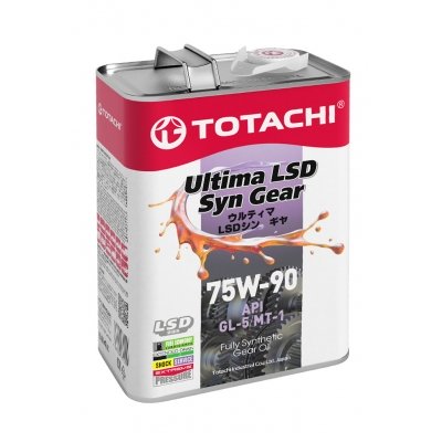 TOTACHI Ultima LSD Syn-Gear 75W90 GL-5 4л