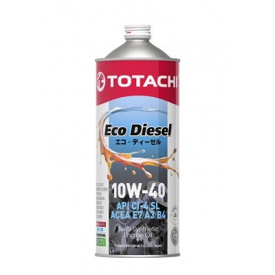 TOTACHI Eco Diesel Semi-Synthetic CI-4/CH-4/SL 10W40 1л