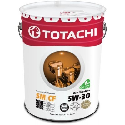TOTACHI Eco Gasoline Semi-Synthetic SM/CF 5W30 20л
