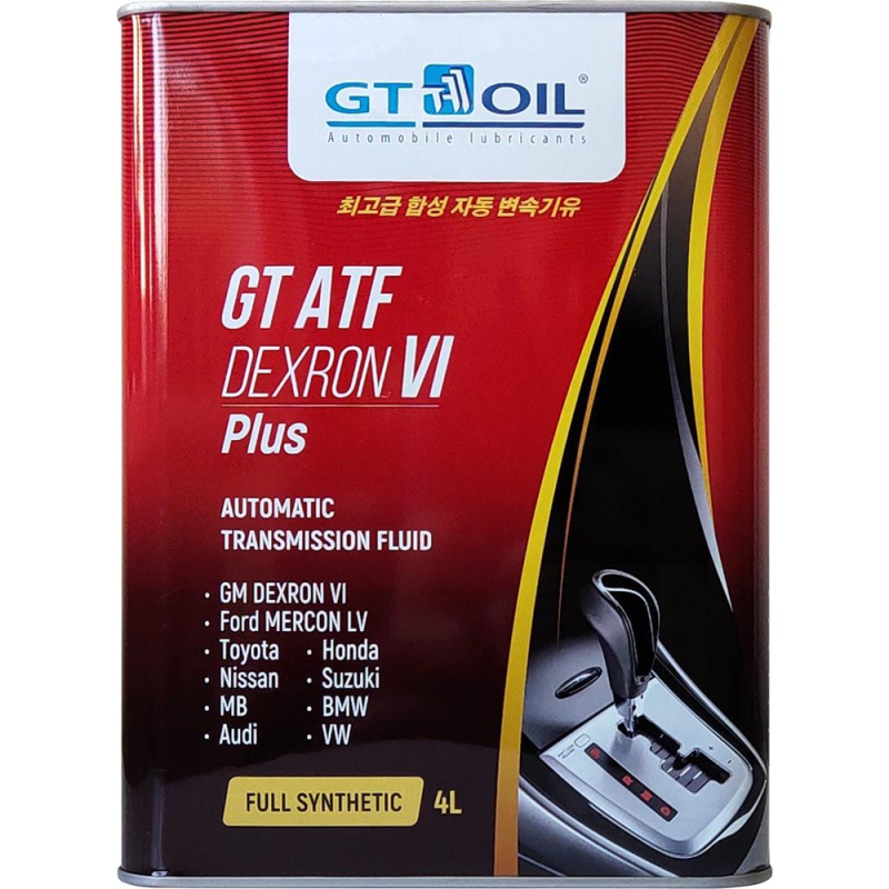 GT OIL ATF DEXRON VI PLUS 4л (АКПП)